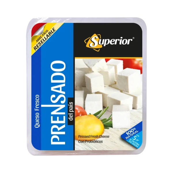QUESO PRENSADO 283 GR ( 8 UNIDADES )