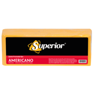 SUPERIOR QUESO PROCESADO AMERICANO BARRA 2 KG (2 UNIDADES)