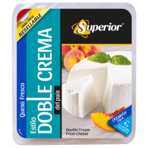 QUESO BLANCO ESTILO DOBLE CREMA 283 GR ( 8 UNIDADES )