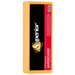 QUESO PROCESADO AMERICANO BARRA 2 KG (2 UNIDADES)