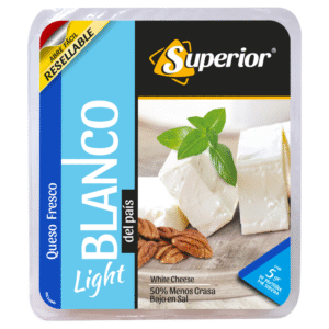 SUPERIOR QUESO BLANCO DEL PAIS LIGHT 283 GR ( 8 UNIDADES ) (copia)